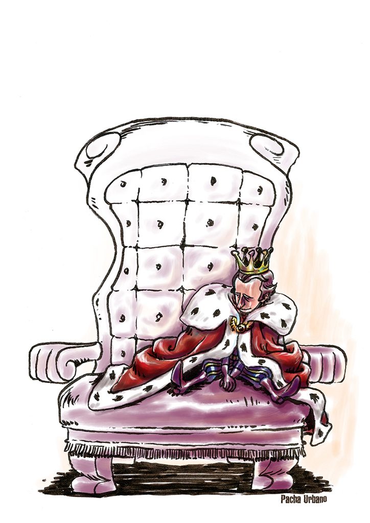 Reizinho - ilustração para a revista do coletivo Caneta Lente e Pincel.