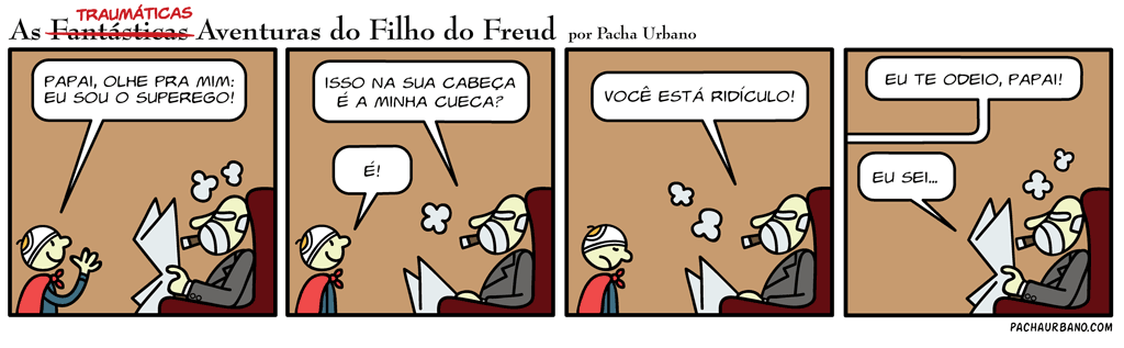 Tirinha 01 | Filho do Freud