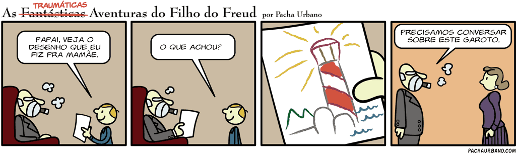 Tirinha | Filho do Freud