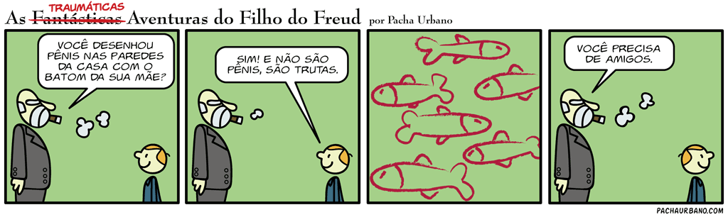 Tirinha | Filho do Freud