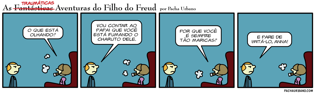 Tirinha | Filho do Freud