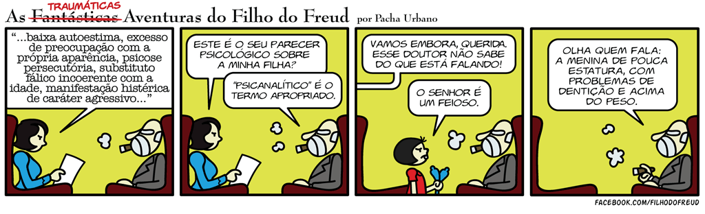 Tirinha | Filho do Freud