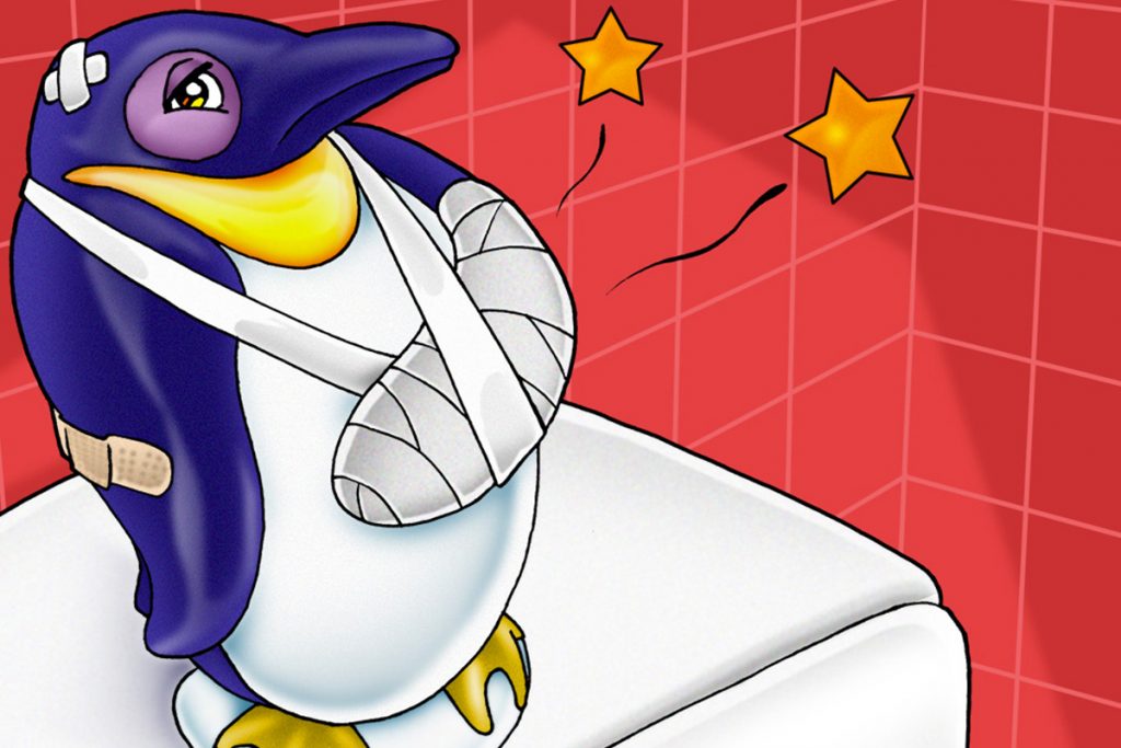 Violência Doméstica - ilustração para a revista feminina Bolsa de Mulher.