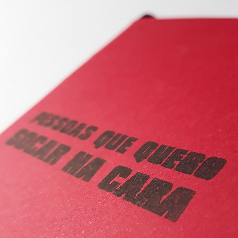 Caderno | Pessoas que quero socar na cara